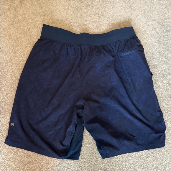 Lululemon Athletica Deep Blue Athletic Shorts - Picture 2 of 2